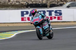 David Alonso, spalla KO ma cuore enorme: weekend Moto2 da leone a Le Mans