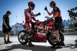 SBK Balaton, Practice 2: Lecuona roars, the World Championship is the Ducati Cup