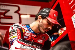 Pecco Bagnaia after the crash: "This bike is hard to understand"