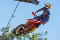 MXGP Portugal: Lucas Coenen wins qualifying, Jeffrey Herlings warned