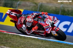 MotoGP Brno Sprint: Bagnaia holds off Ogura to triumph; disaster for Bezzecchi