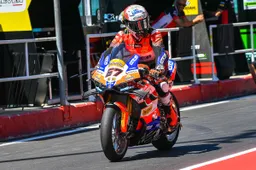 SBK Misano: Alberto Surra, the long road and a kid's dream