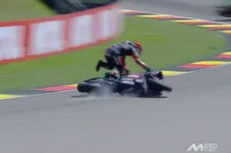 MotoGP Germany: Ducati steal the show in Qualifying; Bezzecchi crashes, causing concern for Aprilia