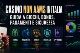 Casinò non AAMS in Italia guida a giochi bonus pagamenti e sicurezza