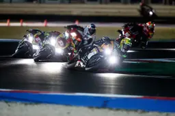 CIV Superbike: Delbianco flies in the night at Misano, Rinaldi beaten