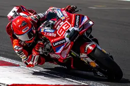 MotoGP Aragon FP1: Marquez vs Aprilia right away, surprises and crashes