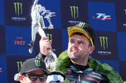 Michael Dunlop comes full circle: at the Classic TT, following in his father Robert's footsteps
