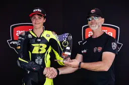Gabriel Tesini: showtime in the Aprilia Trophy and Moto4 challenges—the story of his comeback