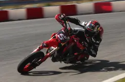 Zarco, le immagini del ritorno in moto: dopo l'incidente shock, ginocchio alla prova