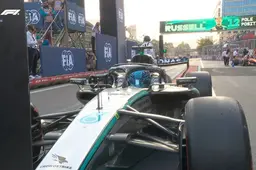 Formula 1 Azerbaigian: Russell un'artista sulla pista di Baku è Pole,  Antonelli che succede?