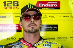VR46 col fiato sospeso, Diggia: "Come avere un coltello addosso"