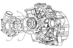 Benda patents a V-engine with a supercharger integrated into the crankcase: a solution that challenges Kawasaki H2 architecture