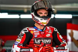 Pecco Bagnaia, gomma finita dopo 3 giri: ecco cosa succede alla sua Ducati GP26
