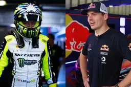 Max Verstappen contro Valentino Rossi, il duello non c'è: com'è finita a Portimao