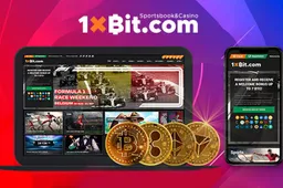 1xBit.com: Sluit weddenschappen af met cryptocurrencies!