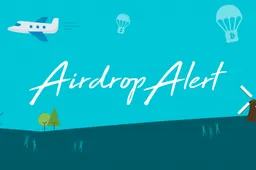 Airdrop Alert partnership en de aller eerste crypto airdrop ooit!