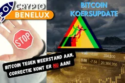 CryptoBenelux video: Bitcoin koers correctie in zicht, dus pas op met altcoin trading!