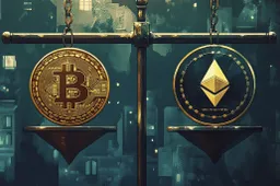 Ethereum en Bitcoin: Herhaling van bodemstructuur en de kracht van value gaps