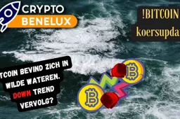 CryptoBenelux video: Bitcoin in wilde wateren, maar is $45k mogelijk?