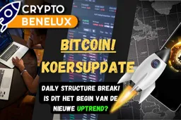 CryptoBenelux video: Gaat de Bitcoin koers verder door stijgen?