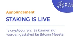 Bitcoin Meester lanceert staking voor 15 cryptocurrencies