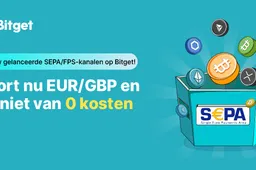 Bitget lanceert SEPA-stortingen zonder kosten