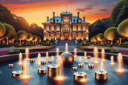 Gids over hoe te investeren met $1K in crypto en een landhuis te kopen