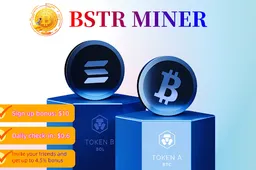 BSTR Miner: Innoveert de cloud mining-ervaring en helpt gebruikers eenvoudig een nieuw hoofdstuk van passief inkomen te openen