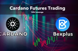 Bexplus voegt ADA toe aan platform: 100X leverage en 100% stortingsbonus