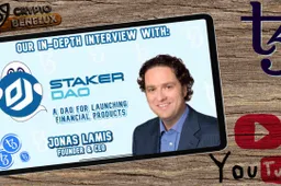 Interview met Jonas Lamis van StakerDAO & Tezos
