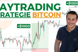 DayTrading strategie voor Bitcoin! Meer dan +$2000 winst met deze trades!