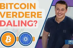 Zet Bitcoin een verdere daling in? Koersverwachting Cardano! $0,30 in zicht?