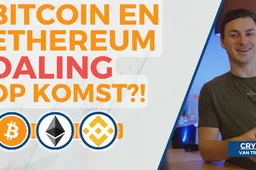 Een daling ligt op de loer voor Bitcoin en Ethereum!