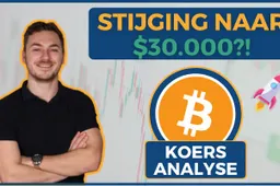 Enorm bullishe maandelijkse candle close voor Bitcoin! Stijging naar $30.000 mogelijk?!