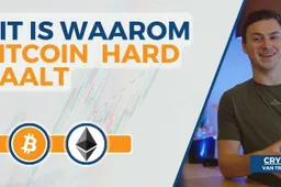 Bitcoin gaat HARD ONDERUIT! En dit is WAAROM!