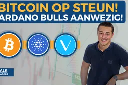 Bitcoin op steun! Wat nu? | Analyse BTC/ADA/VET!