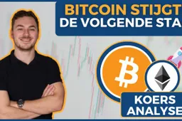 Dit is de volgende stap voor Bitcoin! Naar $15.400 of $18.200? Ethereum is sterk! Naar $1.351?