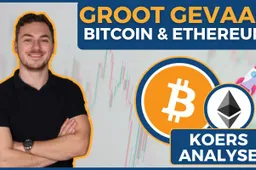 Groot gevaar ligt op de loer voor Bitcoin en Ethereum! Wees hierop voorbereid!
