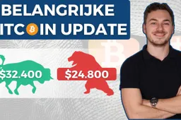 Belangrijke Bitcoin update! Dit moet je zien! Naar $24.800 of $32.400?!