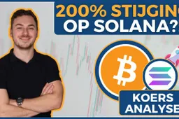 Solana (SOL) is zeer sterk! Gaat de koers met 200% stijgen? En Bitcoin naar $32.450?