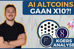 AI altcoins FET, OCEAN en AGIX stijgen zeer hard! Gaan deze altcoins X10 vanaf hier?! BTC analyse!