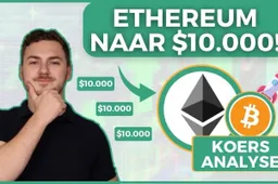 Ethereum naar $10.000?! Mega prijsuitbraak aanstaande voor Ethereum! Bitcoin koersanalyse!