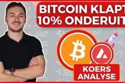 Bitcoin dumpt hard! Moet je je zorgen maken?! AVAX stijgt met meer dan 340%! Waar ligt de top?!
