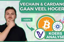 Vechain en Cardano gaan hoger, veel hoger! Bitcoin koersanalyse! Grote prijsuitbraak op komst?!