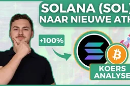 Solana (SOL) op weg richting nieuwe all-time highs! Naar 500 dollar?! En Bitcoin koersverwachting!