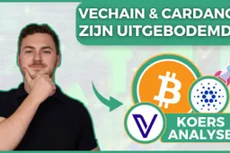 Vechain en Cardano hebben bodem bereikt! Grote prijsuitbraak aanstaande! Bitcoin koersverwachting!
