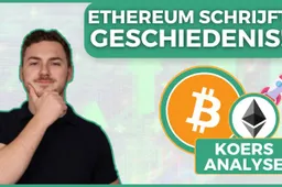 ? ETHEREUM SCHRIJFT GESCHIEDENIS! 1 miljard handelsvolume op dag 1! Bitcoin en Ethereum analyses!
