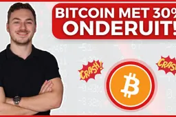 Bitcoin crasht 30%! Is de bullmarkt voorbij of niet?! Dit is mijn plan voor de aankomende tijd!