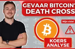 Death cross voor Bitcoin! Moeten we ons ernstig zorgen maken?! Dit is mijn visie!