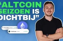 Een altcoin season is heel dichtbij. En dit is waarom!